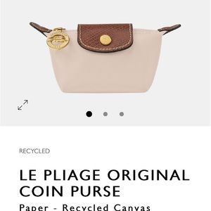 Longchamp LE PLIAGE ORIGINAL COIN PURSE (paper color)